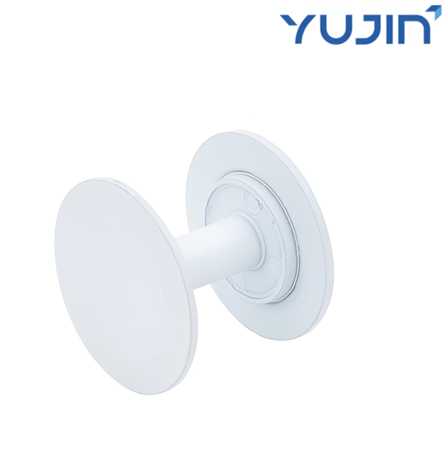 보조키 막음장치 백색 44mm x 2T 키 열쇠구멍 외시경 마개 덮개 뚜껑 원형 캡, 1개