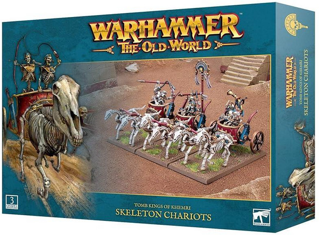 Games Workshop - Warhammer - The Old World: 툼 킹스 오브 켐리 - 해골 전차, Games Workshop - Warhammer - T