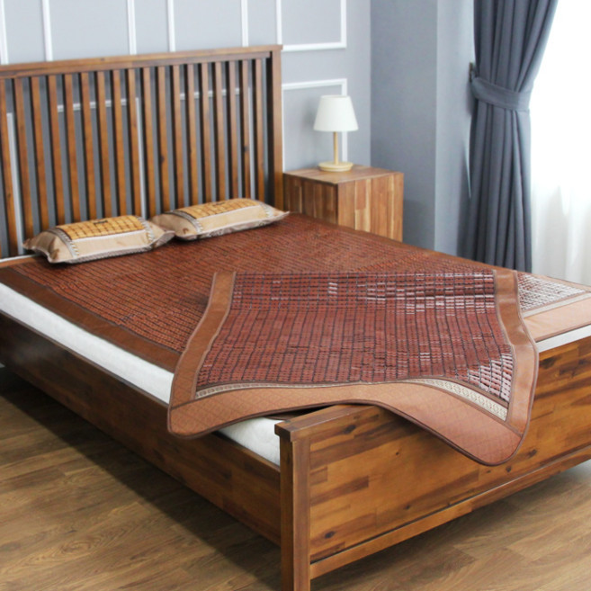 미조데코 대나무 대자리 여름 돗자리 침대 마작자리