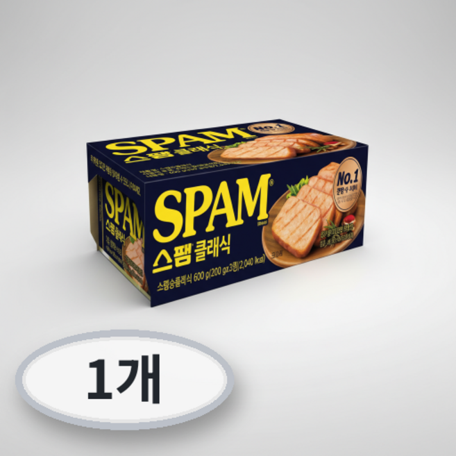 스팸 클래식, 1개, 200g