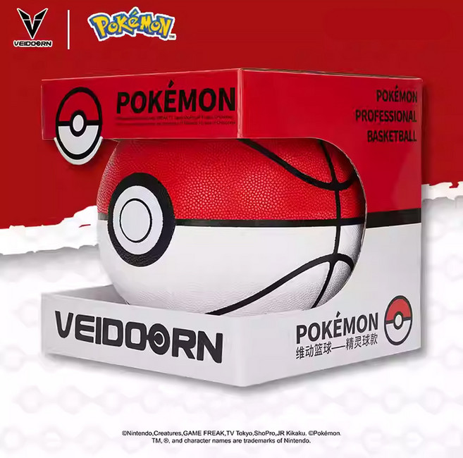 포켓몬스터 농구공 포켓몬 몬스터볼 2024 농구 콜라보 피카츄 프리미엄 캐릭터, 1개