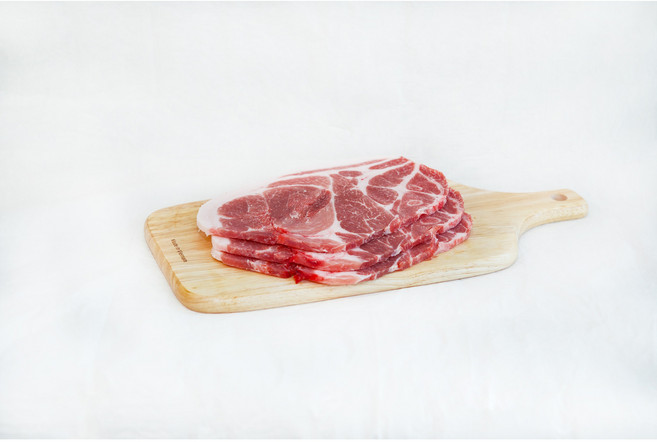 미국 냉동 목살(목전지)바베큐 캠핑 고기 600g, 1개