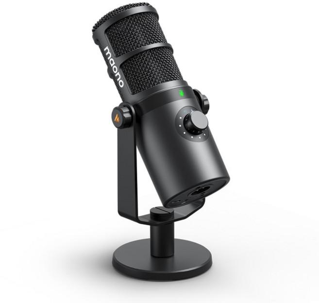 Maono USB/XLR 전문 다이내믹 마이크 원터치 음소거 게인 헤드폰 잭 및 Podcasting Live Streaming Youtube, 02 PD400X