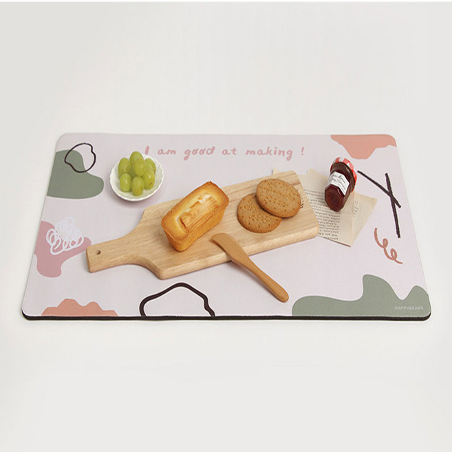 패션스타트 해피베어스 컴포트 멀티 매트_2종 테이블매트 키보드매트 소잉매트 재봉틀매트, 1개, 페인팅