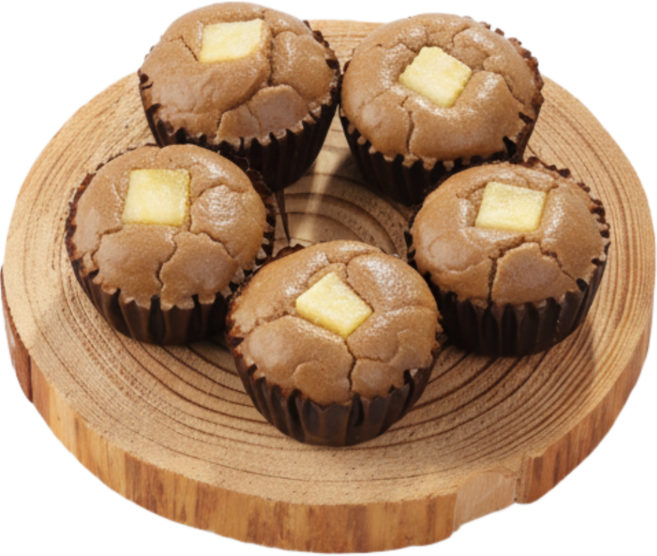 독특 수제간식 초코머핀 (5P) 강아지생일간식