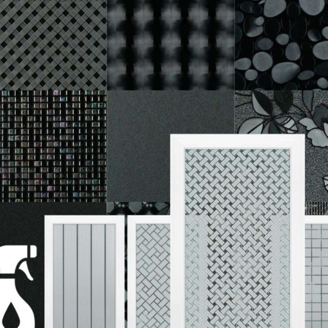 유리썬팅지 무점착 창문필름 사생활보호 베란다반투명 암막시트지, 창문필름 매듭 KNOT_10M