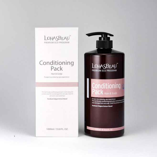 로하스보 [문제성 두피] 컨디셔닝 헤어팩 국산, 1개, 1L