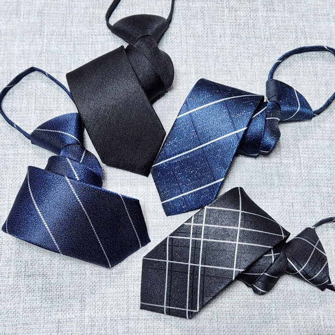 슬림자동 넥타이 4장