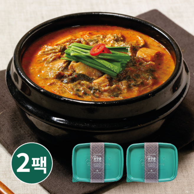 [춘향골 남원추어탕] 100% 국내산 추어, 2개, 800g