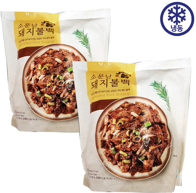 코스트코 궁 소문난 돼지 불백 400G X 10 (2봉상품) 아이스박스포장, 10개