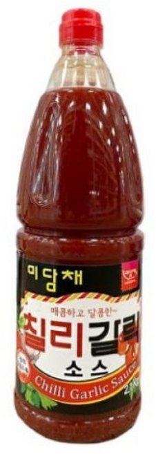 미담채 칠리갈릭소스, 2.1kg, 1개