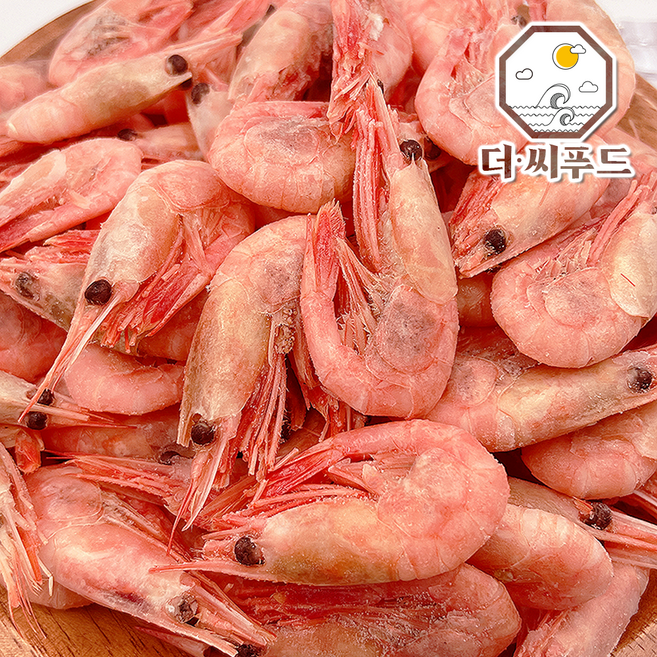 자숙새우 삥샤 찐새우 90/120 북쪽분홍새우, 1개, 1kg