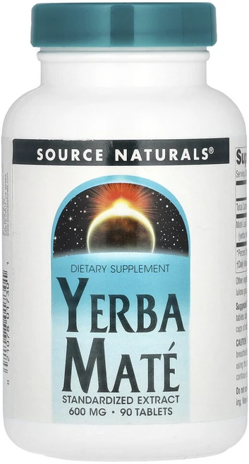 소스내추럴스 예르바 마테 600 mg 90 정, 90정, 1개 - 쿠팡