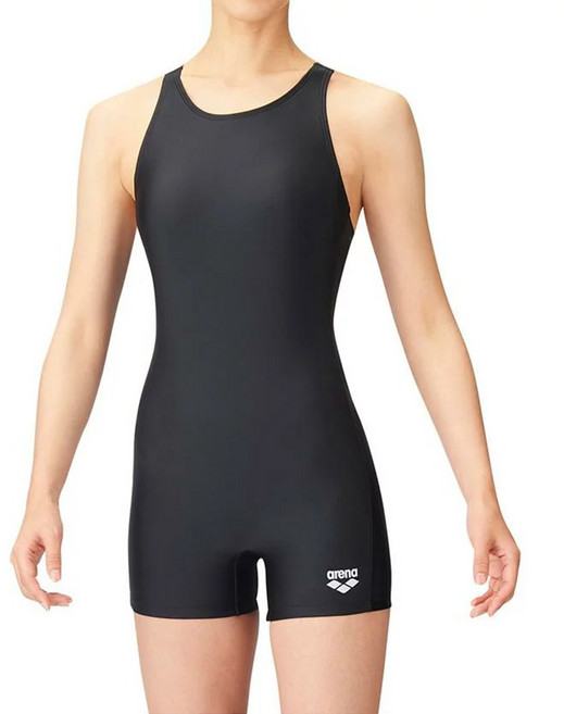 아레나 재팬 베이직 2부 반신 강습용 입문용 실내수영장 여자 실내수영복 ARN-202W 아쿠아로빅