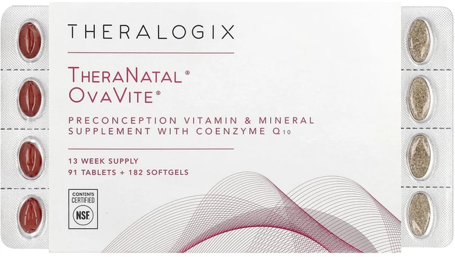Theralogix TheraNatal OvaVite 91정 + 소프트젤 182정, TheralogixTheraNatalOvaVite91정, 1개 - 쿠팡