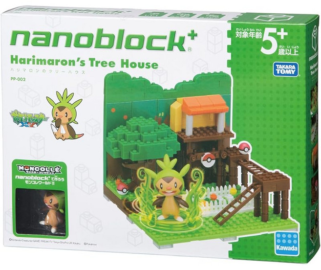 Nanoblock 나노블록 포켓몬스터 도치마론 트리하우스 PP-002