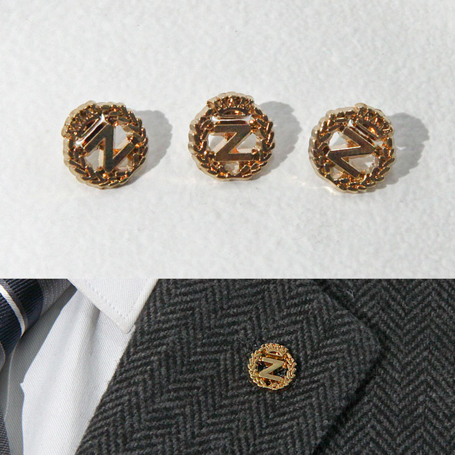 [아재리노] 제트벨트 배지 브로치 정장 뱃지