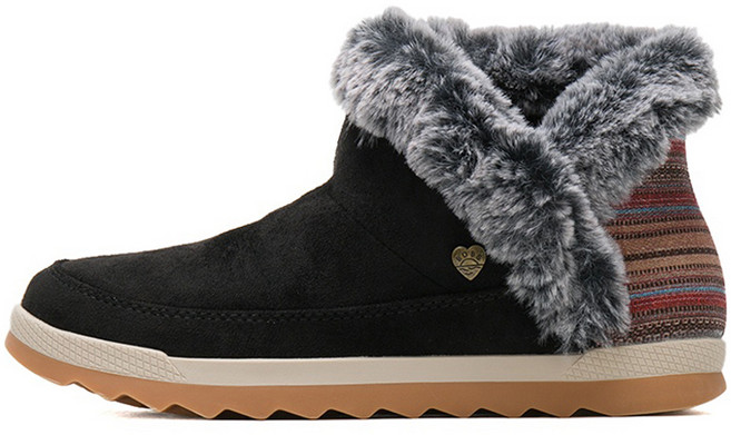 스케쳐스 여성 코지 칠 컴피 브레이크 메모리폼 트렌드 털부츠 114534