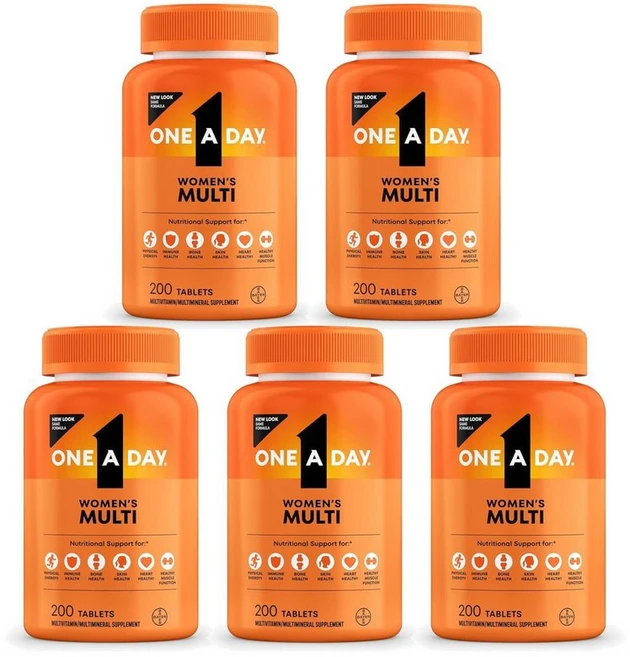 원어데이 우먼 컴플리트 데일리 멀티비타민 200정, 5개 - 쿠팡