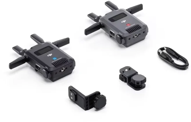 DJI SDR 3km 1080p60fps SDR USB-C 전송 콤보 무선 비디오 전송 송신기 및 수신기, DJI SDR 송수신기 세트, 한개옵션1