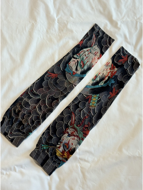 타투 팔토시 문신 팔토시 이레즈미 쿨토시, 1개, 나마쿠비