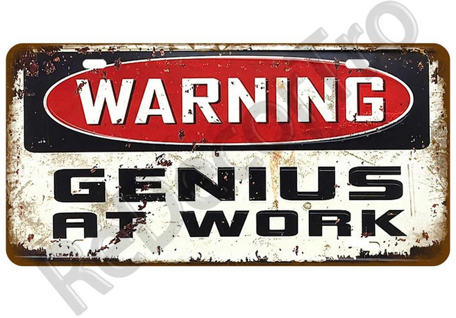 플레이트 위스키 플라크 맥주 커피 홈 벽장식 레트로 금속 공예 아트 주석 표지판 음료 와인 펍 카페, 색상: 6. YHYG 1545, 1개