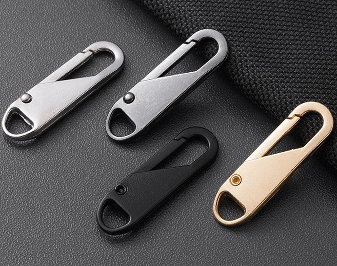 이지 지퍼 헤드 셀프 수선 고리 점퍼 자크교체, 1개, 이지지퍼헤드(그레이)