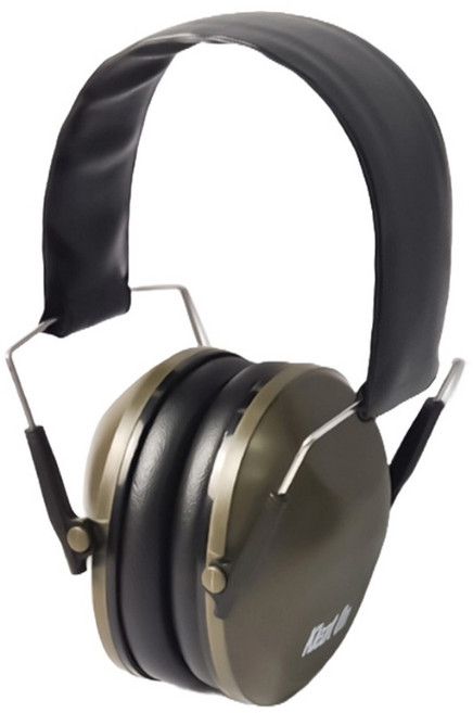 클릿온 소음차단 헤드셋 귀마개 NRR 방음 청력보호, 밀리터리그린, 1개