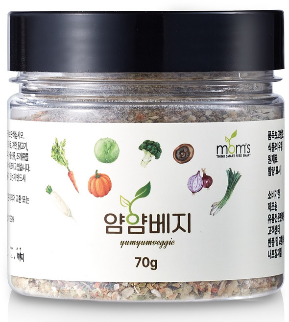얌얌베지 8가지 건조 야채믹스 온가족 국 반찬 찌개 볶음밥 유아식용, 1개, 70g