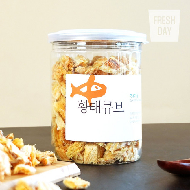 강원도 대관령 눈마을 자연건조 황태큐브 100g, 1개
