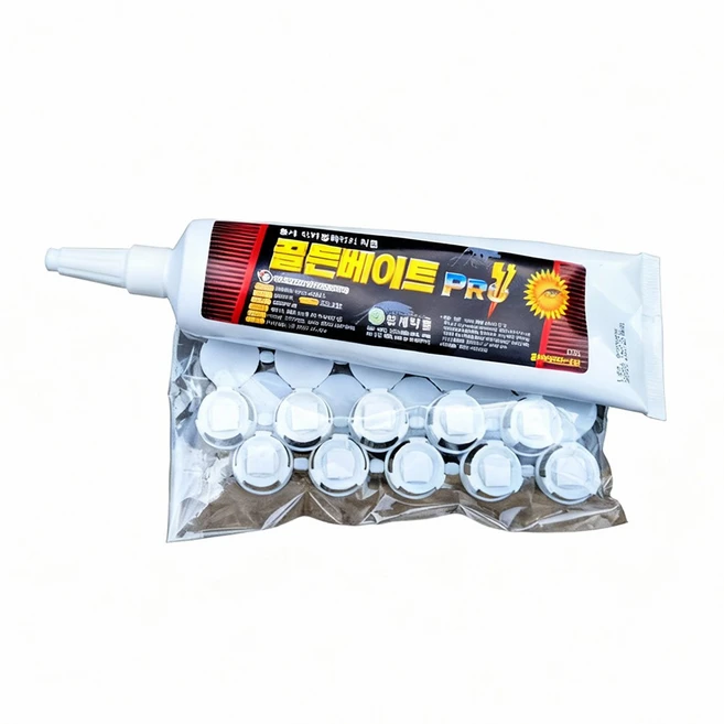 [골든베이트 프로 250g+원터치캡10캡(색상랜덤)] 바퀴퇴치 바퀴벌레약 연쇄살충 소화독먹이제 다중시설관리, 250g, 1개 - 쿠팡