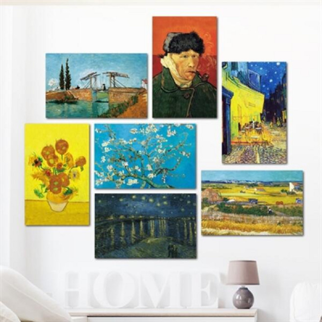 아트박스/우아한 달팽이 죽기전에 봐야 할 고흐 명화 캔버스아트 액자 73종, 73. 지느러미 모양의 풍차 날개