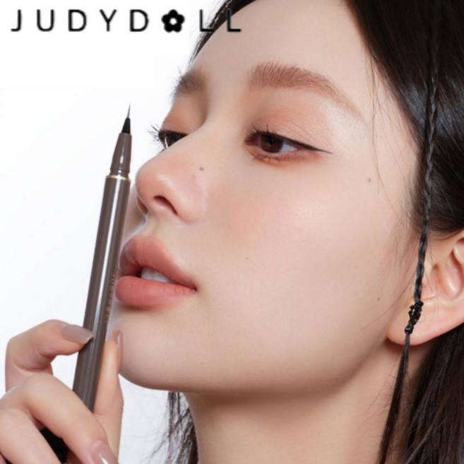 주디돌 JUDYDOLL 슬림 아이라이너 0.014mm, 1개, 일자형 다크브라운