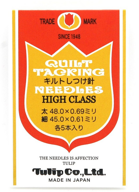 [튤립 TQ-006]퀼트 시침바늘(하이클래스), 1개
