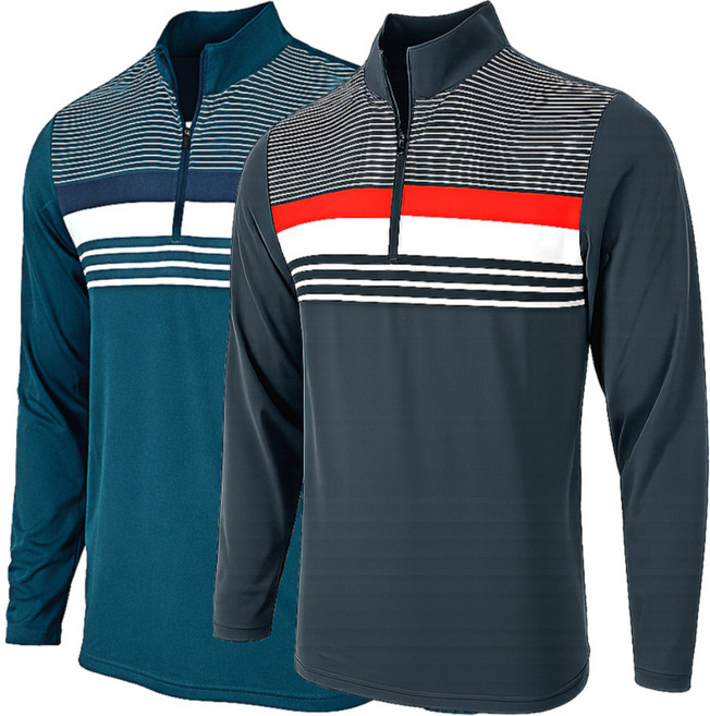 1+1 봄 가을 작업 티셔츠 BTR233 기능성 등산 작업복 상의 집업 남성 남자 단체