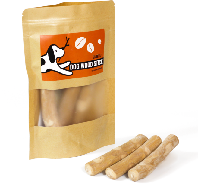 스니피즈 강아지 우드스틱 장난감, 3개