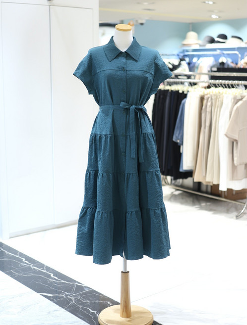 꼼빠니아 시어서커 티어드 원피스 CAFU6-WOP360