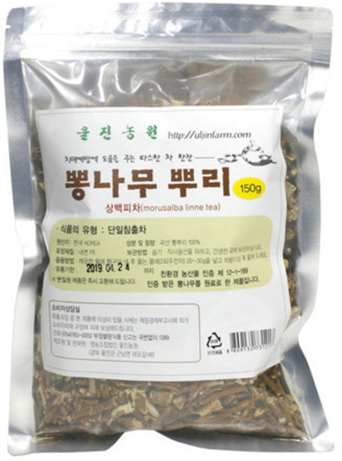 울진농원 뽕나무 뿌리차 150g 치매예방용 건강차, 1개, 1개입