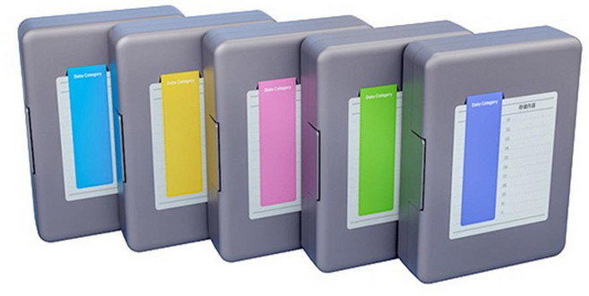 오리코 PHA35-5 3.5형 HDD 보관함 하드보관함 하드케이스 PHA-35-5, 1개