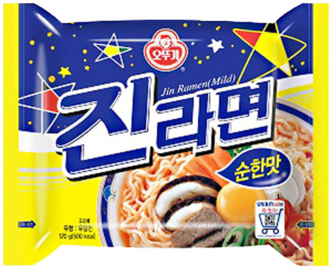 오뚜기 진라면 순한맛 120g, 1개
