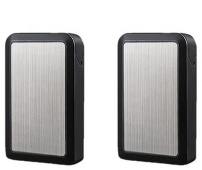 레투스토 편리한 슬라이딩 다용도 휴대용 담배 케이스 일반형, 실버, 2개