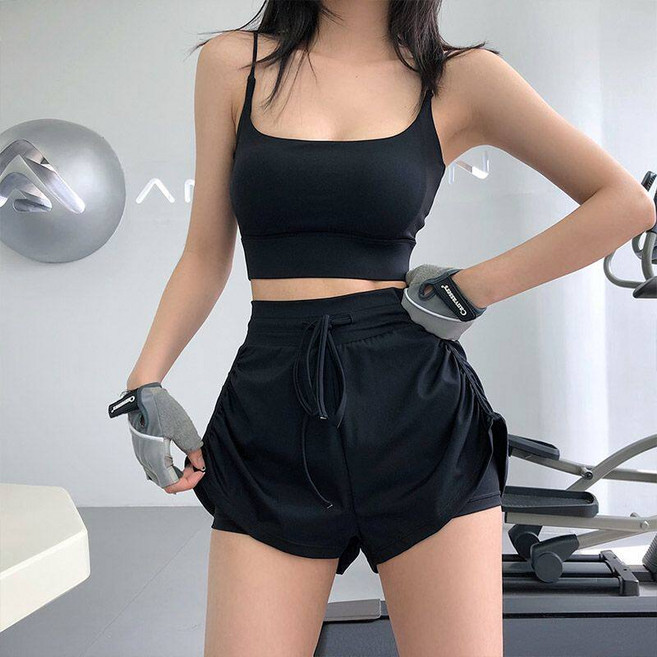 運動健身瑜伽短褲女