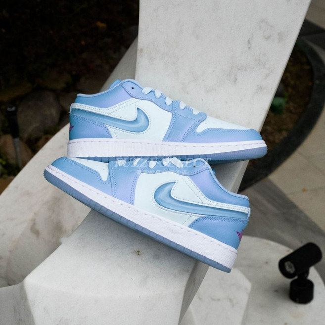 Air Jordan 1 Low GS 果凍 藍 FN7366-400, 1個, 下單後請注意商品諮詢訊息