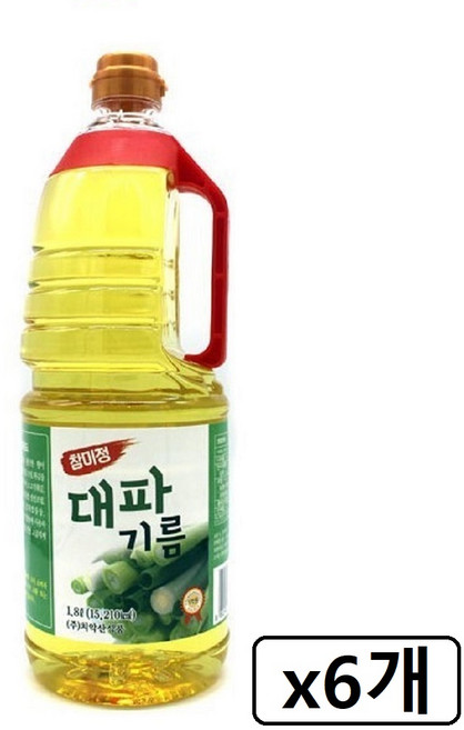 참미정 대파기름 1.8L 6개