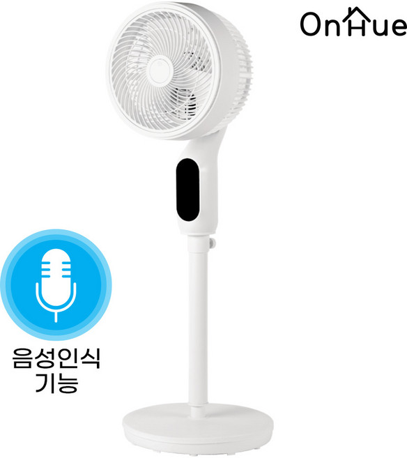 온휴 AI 인공지능 스마트 음성인식 리모컨 에어써큘레이터 상하좌우자동회전/볼륨조절/공기순환/높낮이조절/9단계풍속조절, OSA-10ICVR