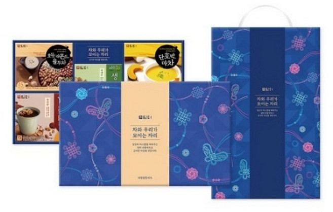 담터 다정종합세트 + 쇼핑백, 5종, 1세트