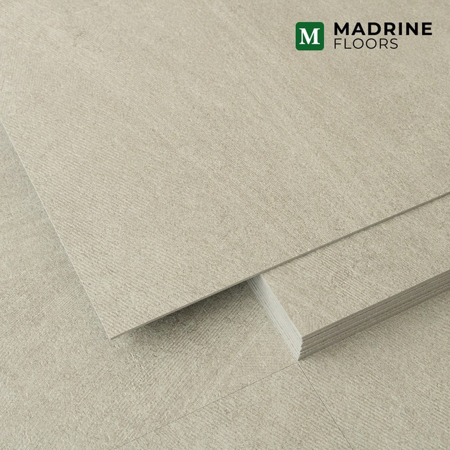 마드린 LVT 비접착식 600 데코타일 3T 바닥재 1평 10가지 컬러, 9개, 클레이 시멘트(FSM5402)