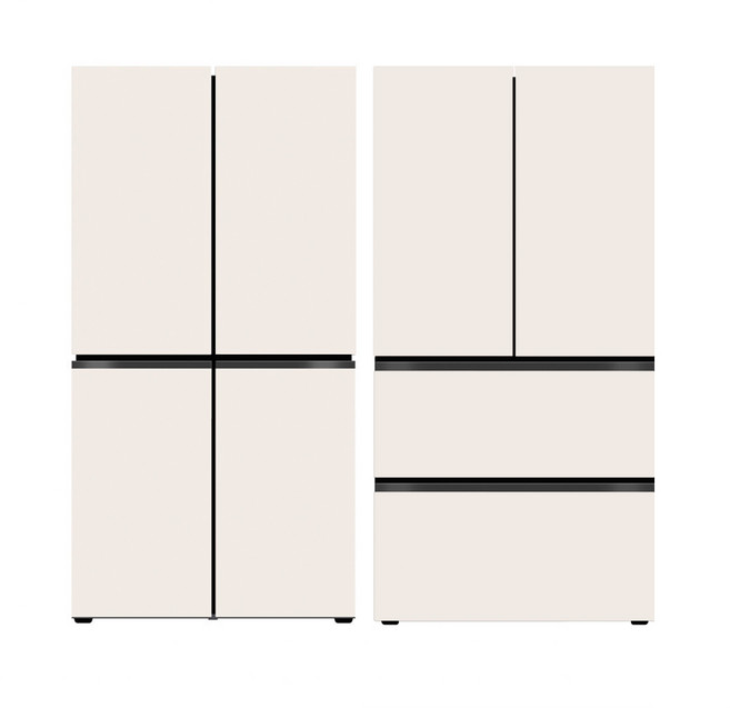 LG 디오스 오브제컬렉션 냉장고 Fit & Max + LG 디오스 오브제컬렉션 김치톡톡 Fit & Max R984GBB012