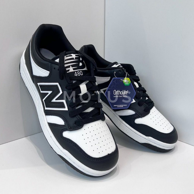 New Balance 480 男女款 黑白 BB480LBA