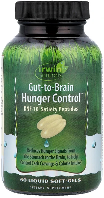 Irwin Naturals Gut-To-Brain Hunger Control™ 액상 소프트젤 장 건강기능식품 60정 118632, 1개 - 쿠팡